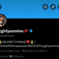 Public profile of Yazmine